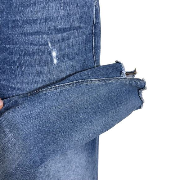 Frame Le High size 28 Skinny Jeans Gusset Step Skinny Light Wash Jeans - Picture 7 of 8